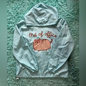Pusheen Raincoat Windbreaker Adjustable